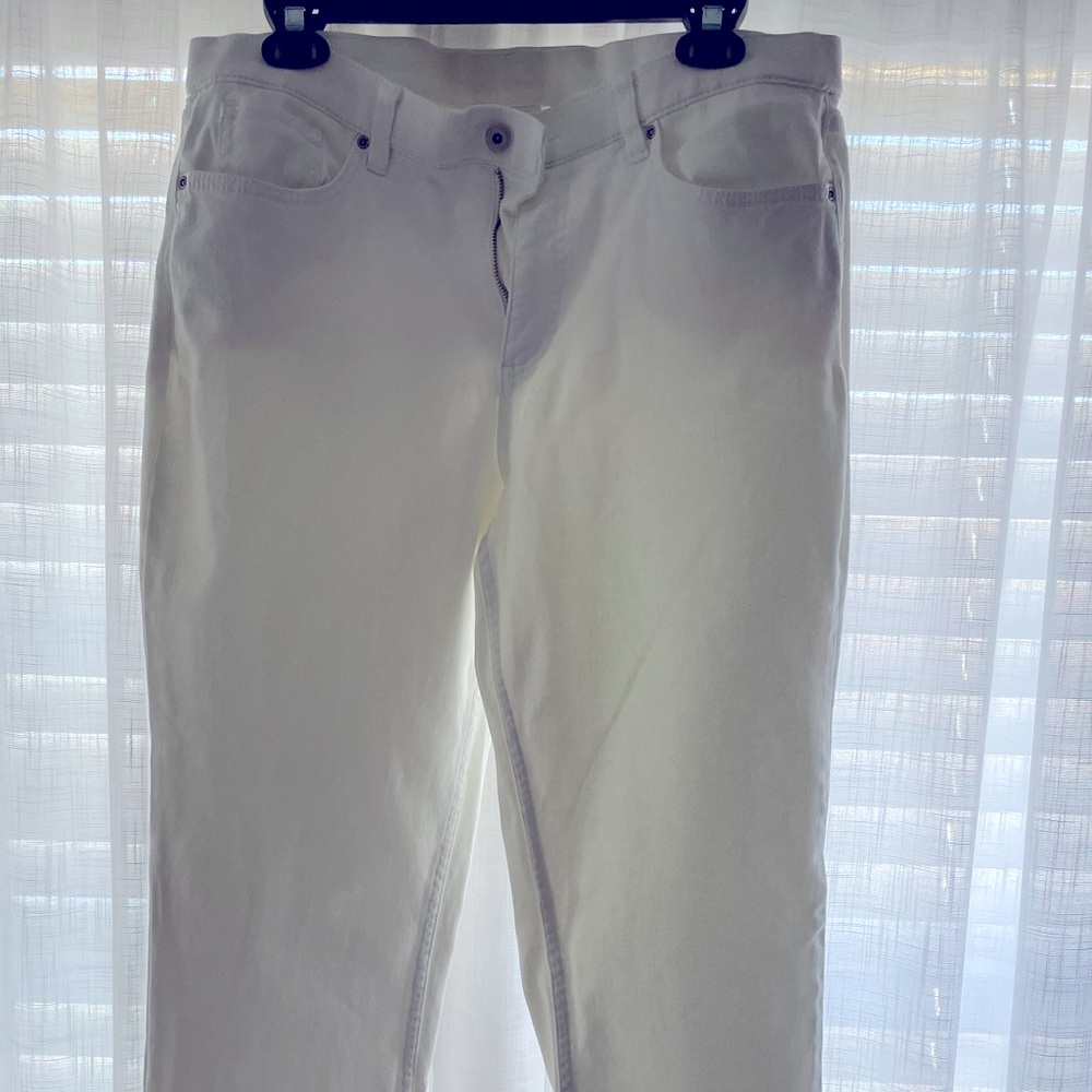 White Jean Pant